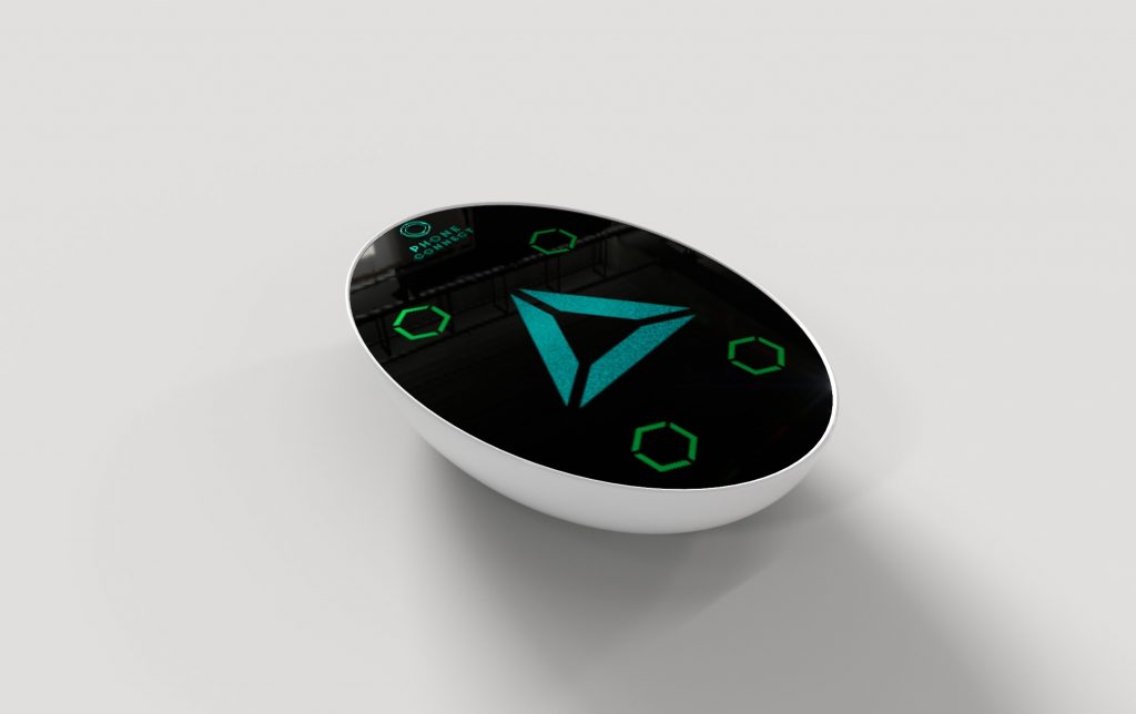Concept d'objet technologique 3d